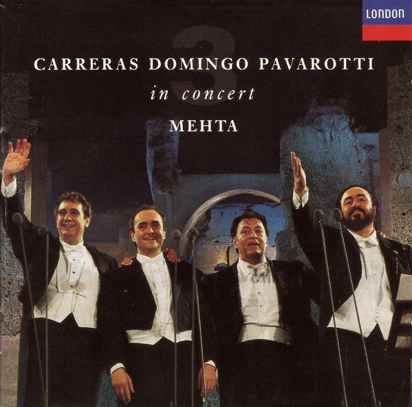 PAVAROTTI / CARRERAS / DOMINGO - 3 TENORS IN CONCERT 1990 - CD