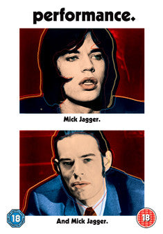 PERFORMANCE (1970) - FILM - DVD