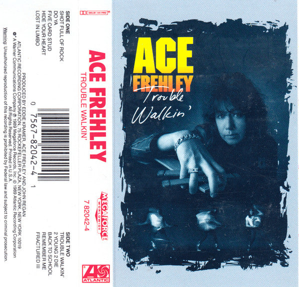 FREHLEY, ACE - TROUBLE WALKIN' (CASSETTE) - CS