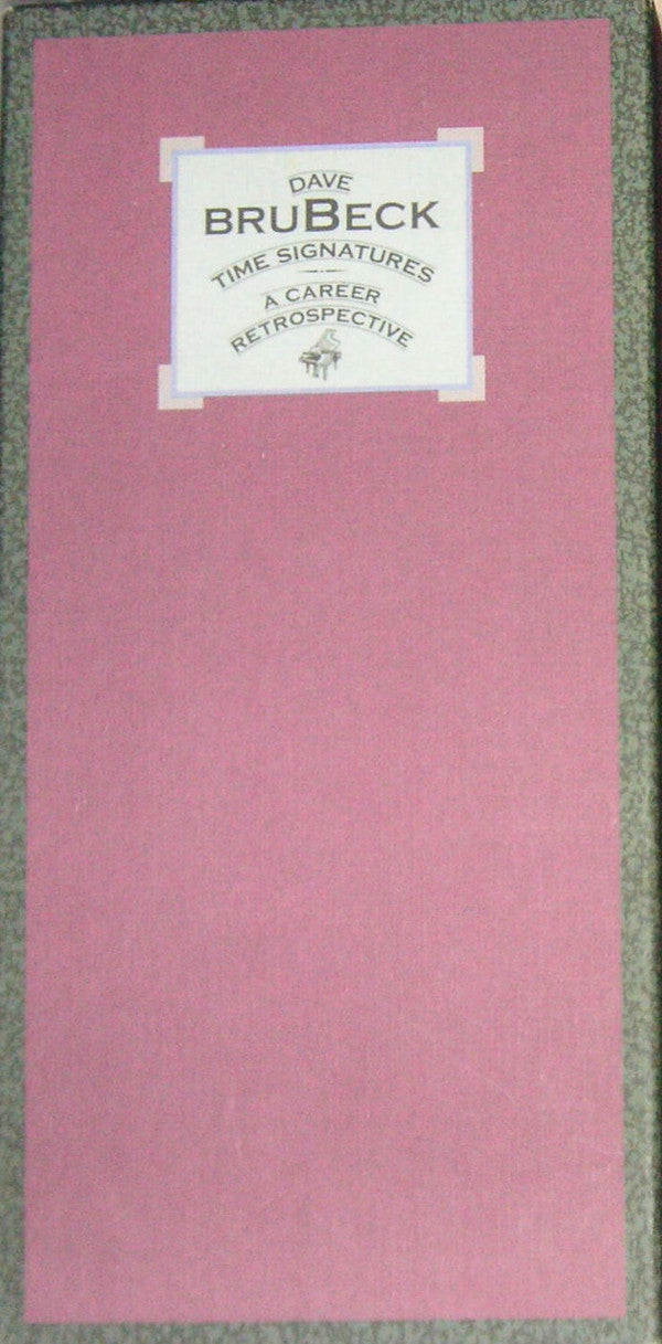 BRUBECK, DAVE - TIME SIGNATURES : BEST OF 4CD LONGBOX - CD