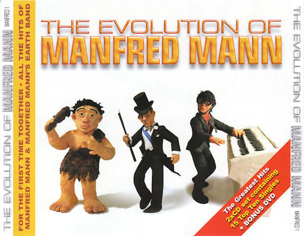 MANN, MANFRED - EVOLUTION OF MANN : 2CD + DVD - CD