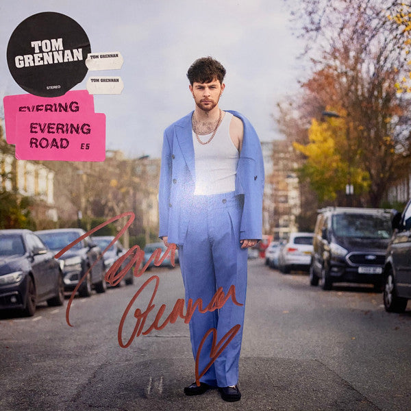 GRENNAN, TOM - EVERING ROAD : BLUE VINYL - LP