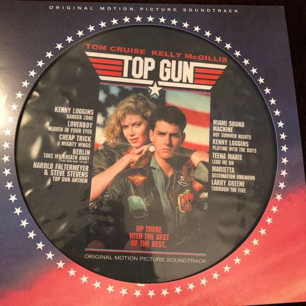 TOP GUN (1986) - SOUNDTRACK : PICTURE DISC - LP