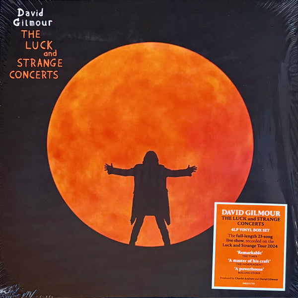 GILMOUR, DAVID - LUCK & STRANGE CONCERTS : BOX SET (4LP) - LP