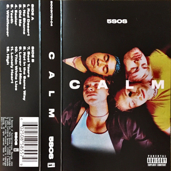 5 SECONDS OF SUMMER - CALM : NEON PINK (CASSETTE) - CS