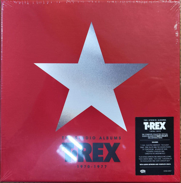 T-REX - STUDIO ALBUMS : 1970 - 1977 (8CD SET) - CD