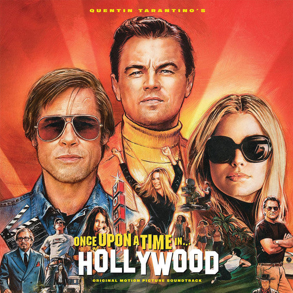 ONCE UPON A TIME IN HOLLYWOOD - SOUNDTRACK : ORANGE 2LP SET - LP