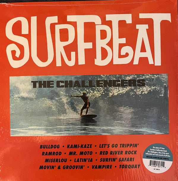 CHALLENGERS - SURFBEAT: SEA GLASS BLUE - LP