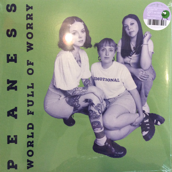 PEANESS - WORLD FULL OF WORRY : BLUE VINYL - LP