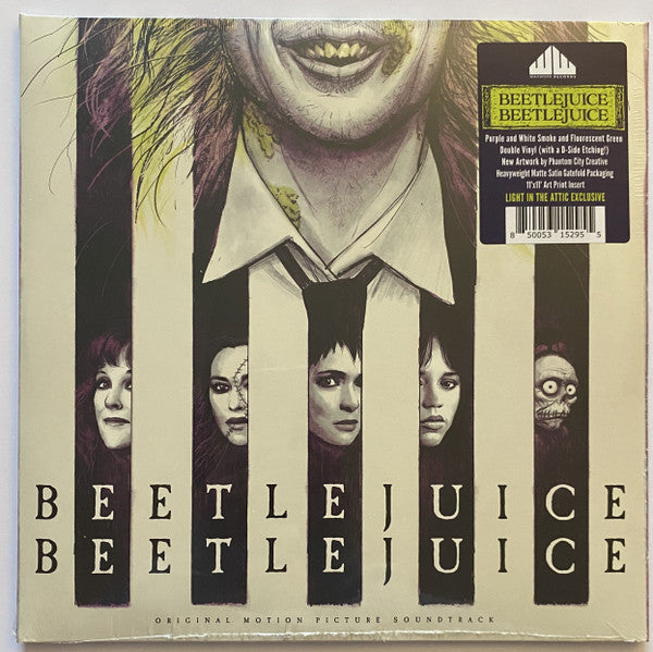 BEETLEJUICE BEETLEJUICE - SOUNDTRACK : SONGS (PURPLE & GREEN 2LP) - LP