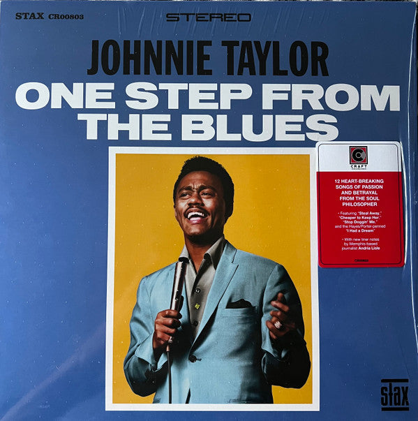 TAYLOR, JOHNNIE - ONE STEP FROM THE BLUES - LP