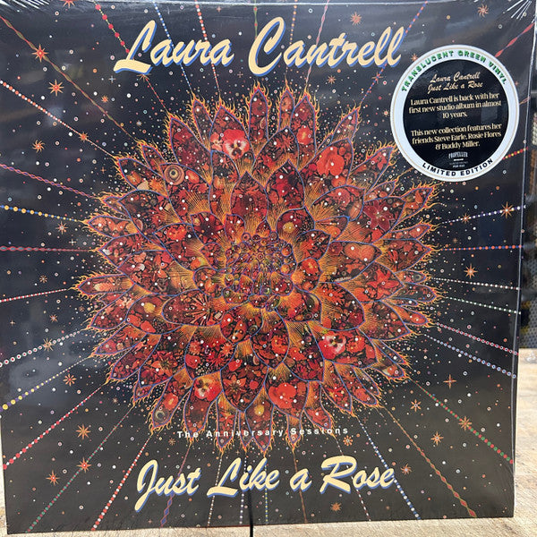CANTRELL, LAURA - JUST LIKE A ROSE : ANNIVERSARY SESSIONS - LP