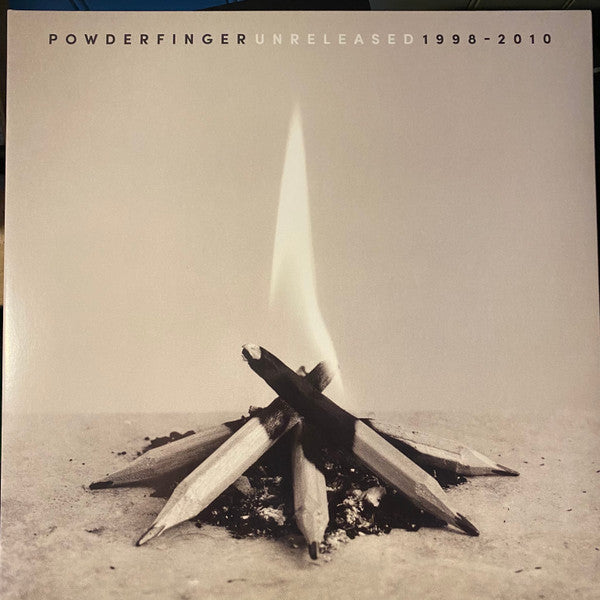POWDERFINGER - UNRELEASED : BONE COLOURED VINYL - LP