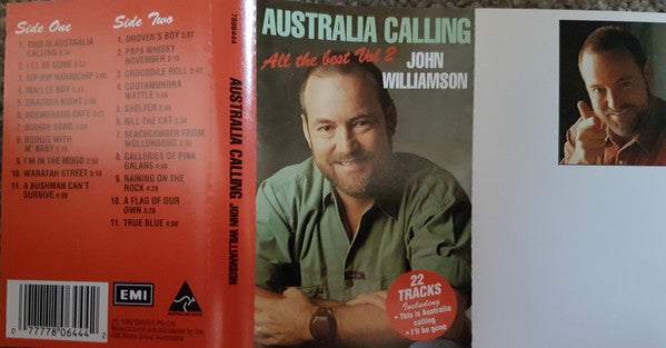 WILLIAMSON, JOHN - AUSTRALIA CALLING (CASSETTE) - CS