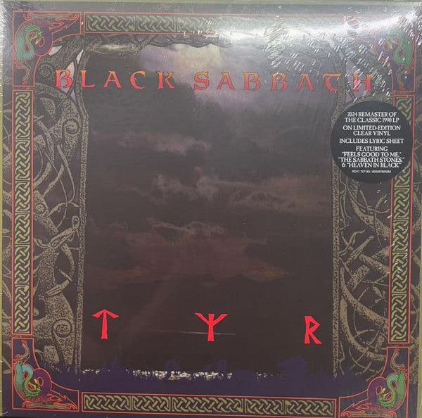 BLACK SABBATH - TYR : ULTRA-CLEAR VINYL - LP