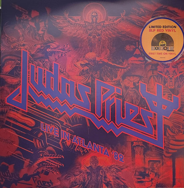 JUDAS PRIEST - LIVE IN ATLANTA '82 : RED VINYL (2LP) - LP