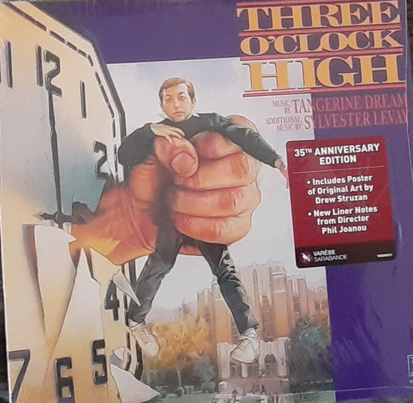 TANGERINE DREAM - THREE O'CLOCK HIGH (SOUNDTRACK) - LP