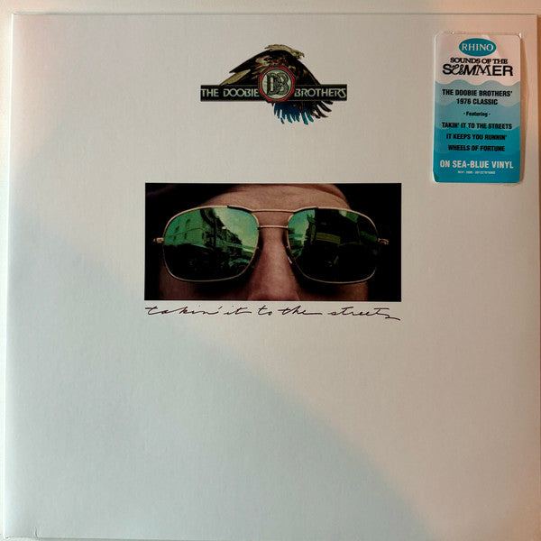 DOOBIE BROTHERS - TAKIN' IT TO THE STREETS : SEA BLUE - LP