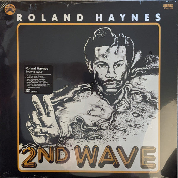 HAYNES, ROLAND - SECOND WAVE: BLUE/BLACK SWIRL - LP