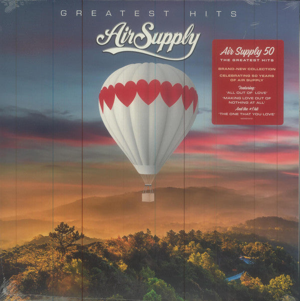 AIR SUPPLY - AIR SUPPLY 50 : GREATEST HITS - LP
