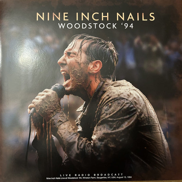 NINE INCH NAILS - WOODSTOCK 94 : BROWN VINYL (2LP) - LP