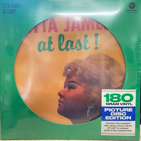 JAMES, ETTA - AT LAST + 4 : PICTURE DISC - LP