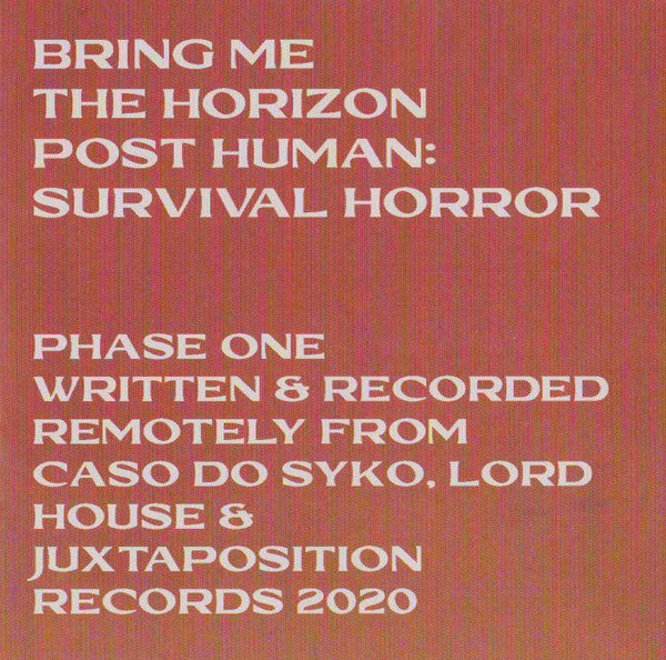 BRING ME THE HORIZON - POST HUMAN : SURVIVAL HORROR - CD