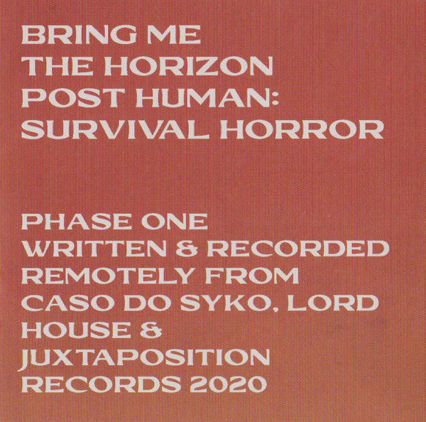 BRING ME THE HORIZON - POST HUMAN : SURVIVAL HORROR - CD