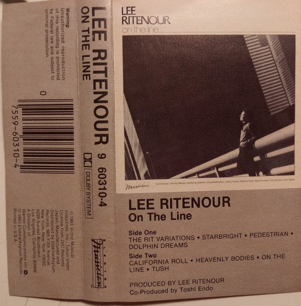 RITENOUR, LEE - ON THE LINE (CASSETTE) - CS