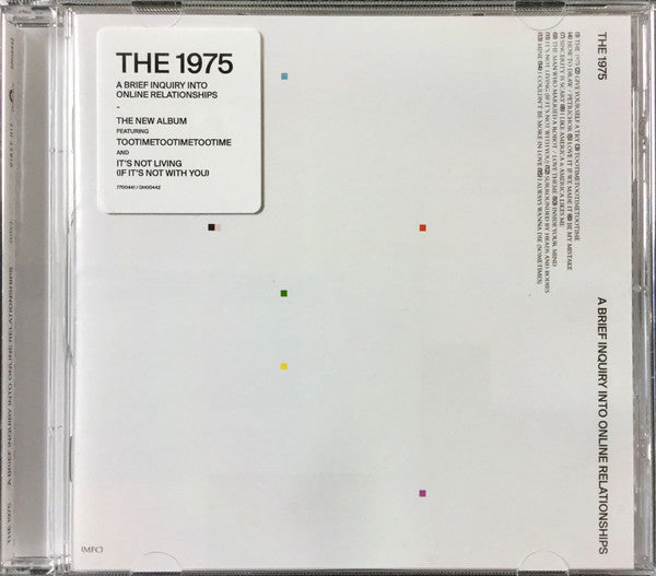 1975 - A BRIEF INQUIRY INTO ONLINE RELATIONSHIP - CD