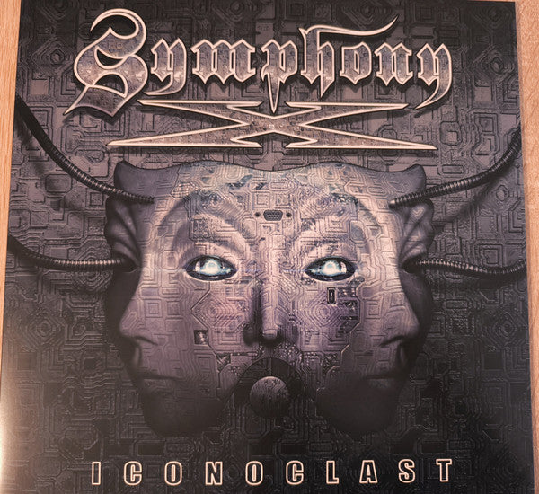 SYMPHONY X - ICONOCLAST : CRYSTAL TRANSPARENT 2LP SET - LP