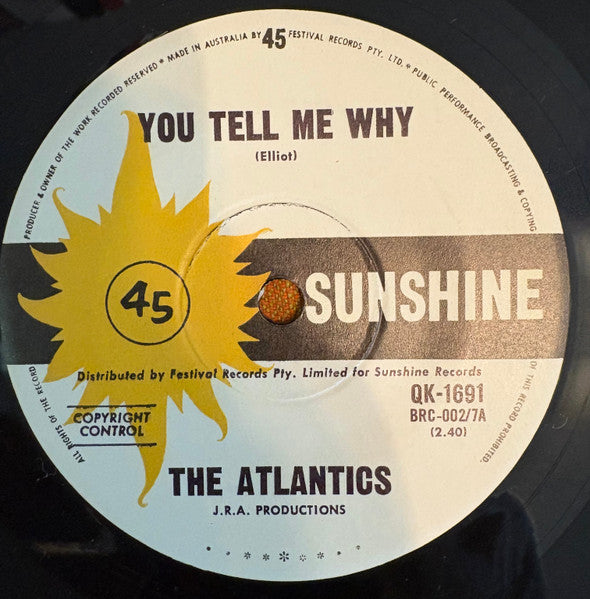 ATLANTICS - YOU TELL ME WHY / COME ON : REMASTERED - 7