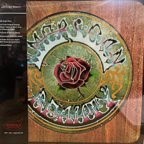 GRATEFUL DEAD - AMERICAN BEAUTY : RHINO HIGH FIDELITY - LP