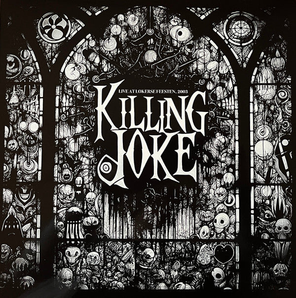 KILLING JOKE - LIVE AT LOKERSE FEESTEN: BLACK/WHITE - LP