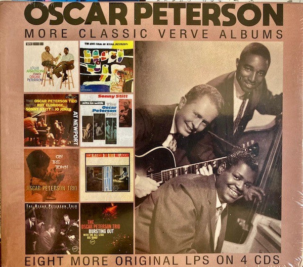 PETERSON, OSCAR - MORE CLASSIC VERVE ALBUMS: 4CD SET - CD