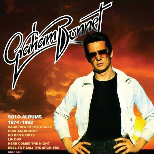 BONNET, GRAHAM - SOLO ALBUMS 1974-1992 : 6CD BOX SET - CD