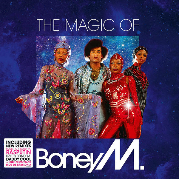 BONEY M - MAGIC OF BONEY M : 2LP PINK/BLUE VINYL - LP