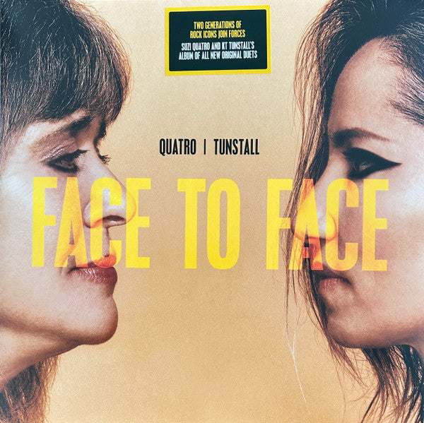 QUATRO, SUZI / KT TUNSTALL - FACE TO FACE - LP