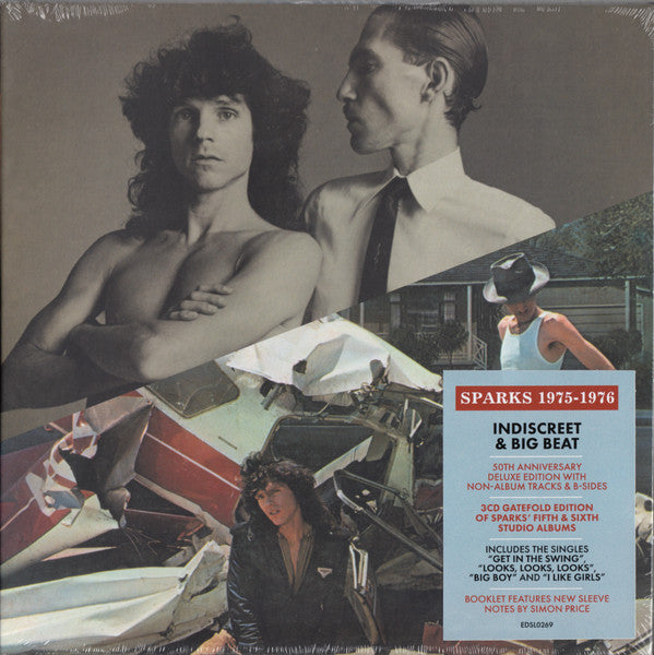 SPARKS - 1975 - 1976 : 3CD SET (7" X 7") - CD
