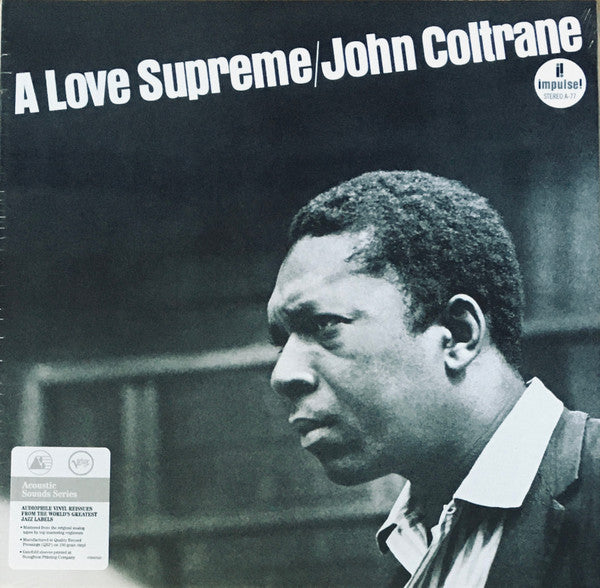 COLTRANE, JOHN - LOVE SUPREME : VERVE ACOUSTIC SOUNDS - LP