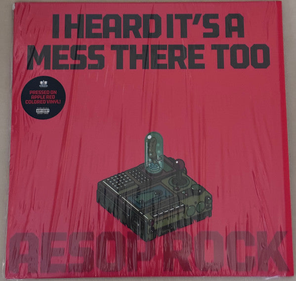 AESOP ROCK - I HEARD IT'S A MESS THERE TOO: RED VINYL - LP
