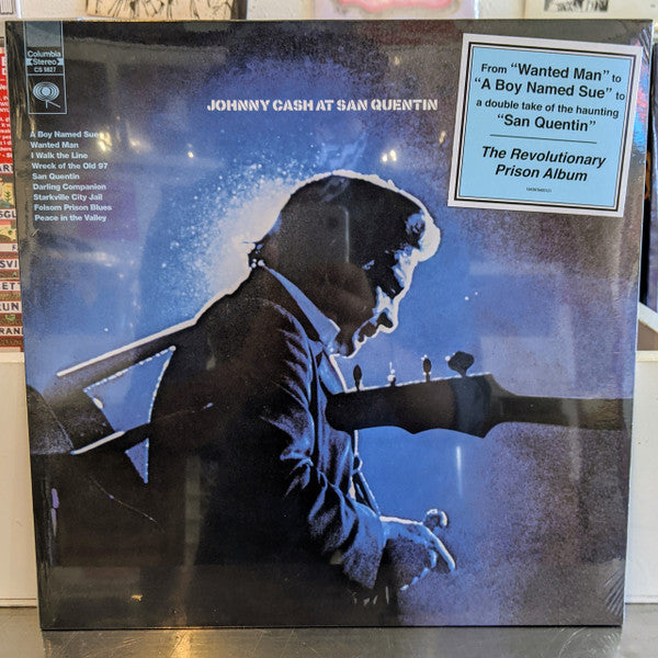CASH, JOHNNY - AT SAN QUENTIN : REMASTERED - LP