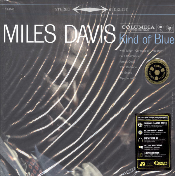 DAVIS, MILES - KIND OF BLUE: 180 GRAM - LP