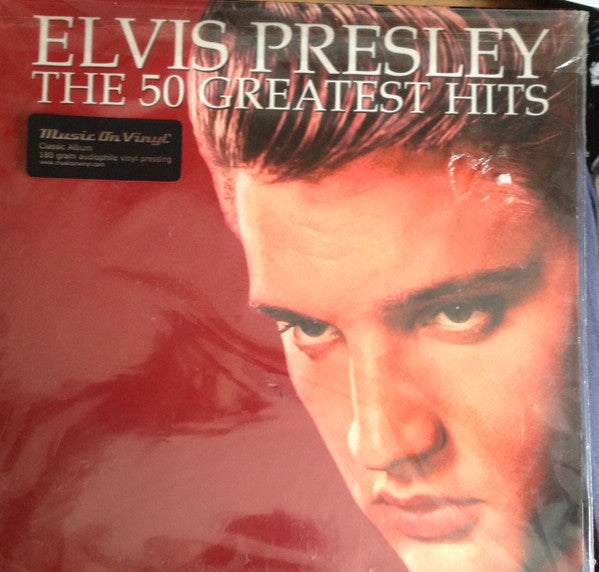 PRESLEY, ELVIS - 50 GREATEST HITS : 3LP SET - LP