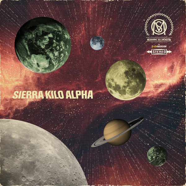 MELBOURNE SKA ORCHESTRA - SIERRA KILO ALPHA - LP
