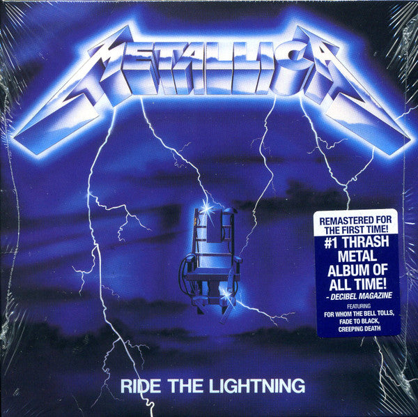 METALLICA - RIDE THE LIGHTNING : REMASTERED - CD