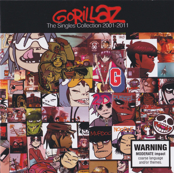 GORILLAZ - SINGLES COLLECTION : 2001 - 2011 - CD