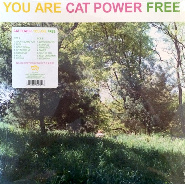CAT POWER - YOU ARE FREE - LP