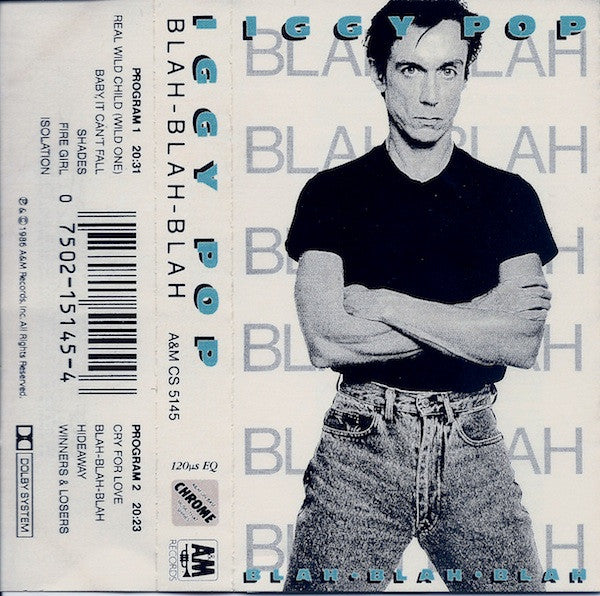 POP, IGGY - BLAH BLAH BLAH (CASSETTE) - CS