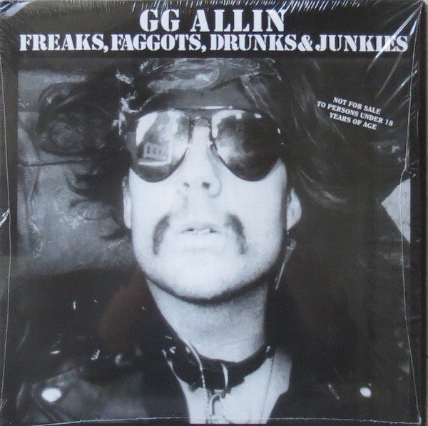ALLIN, GG - FREAKS FAGGOTS DRUNKS & JUNKIES - LP